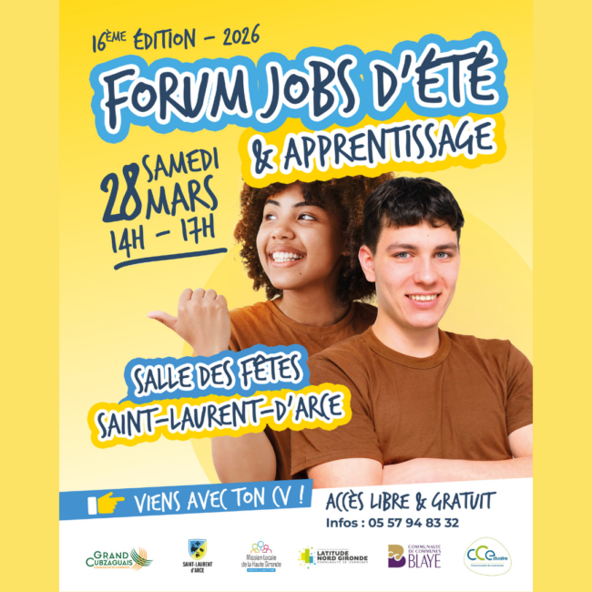 forum jobs été et app 2026 carré